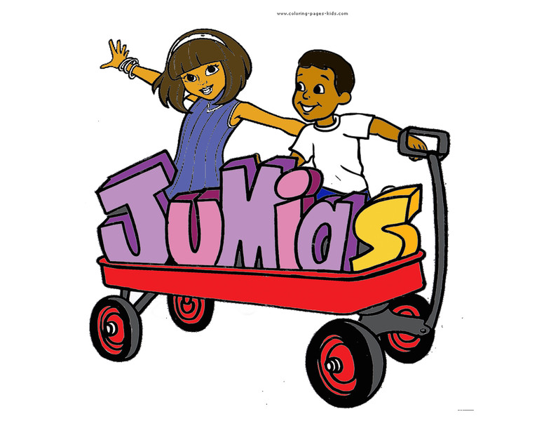 Jumia's "learning On The Go" Logo