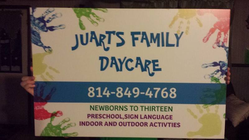 Juart's Family Daycare Logo