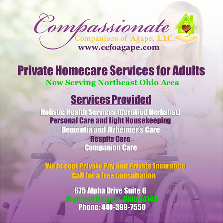 Compassionate Companions Of Agape Home Care