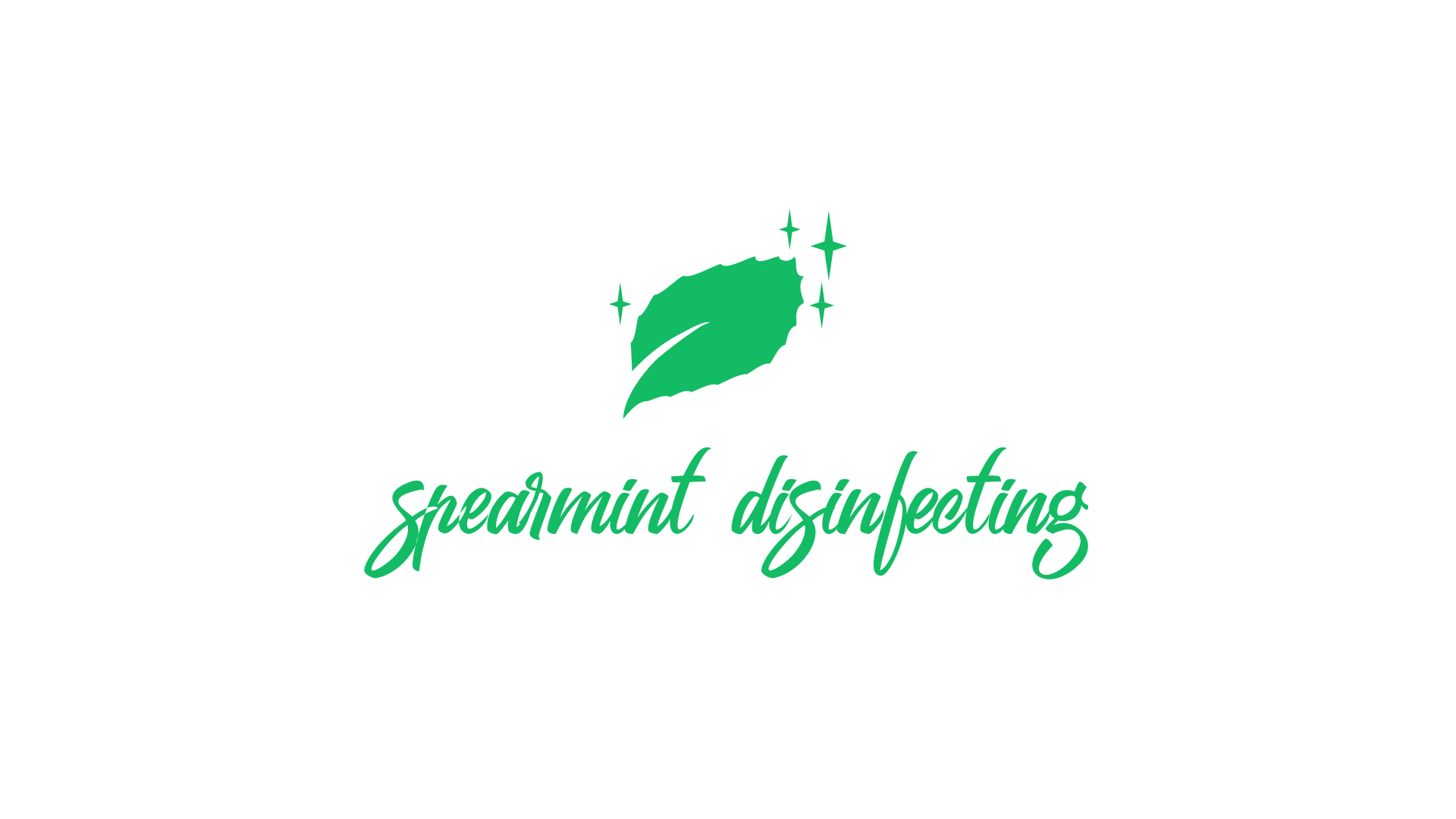 Spearmint Disinfecting Logo