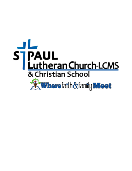 St Paul Lutheran Church Logo