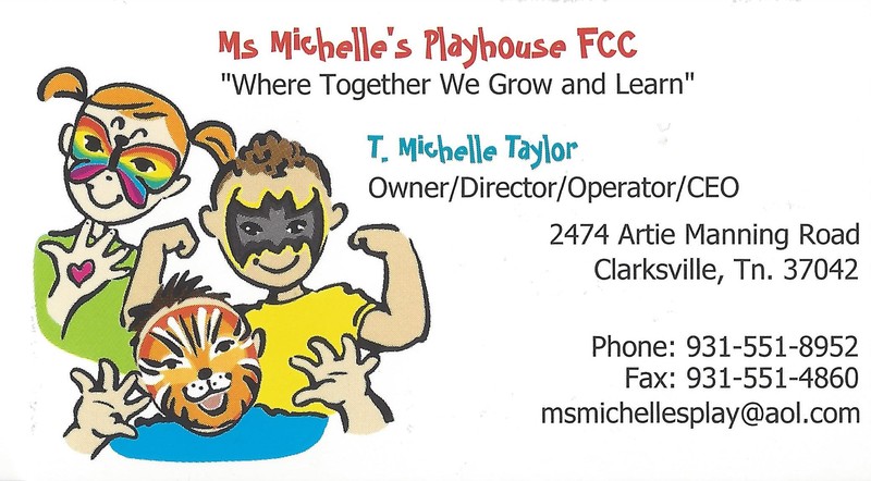 Ms Michelle's Playhouse Fcc Logo