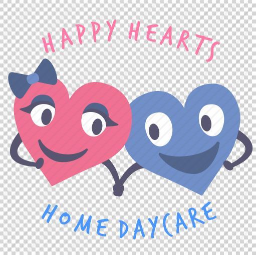 Happy Hearts Home Daycare Logo