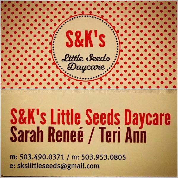 S&k's Little Seeds Daycare Logo