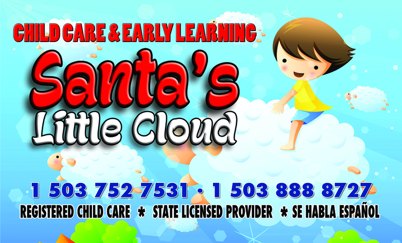 Santa's Little Cloud Logo