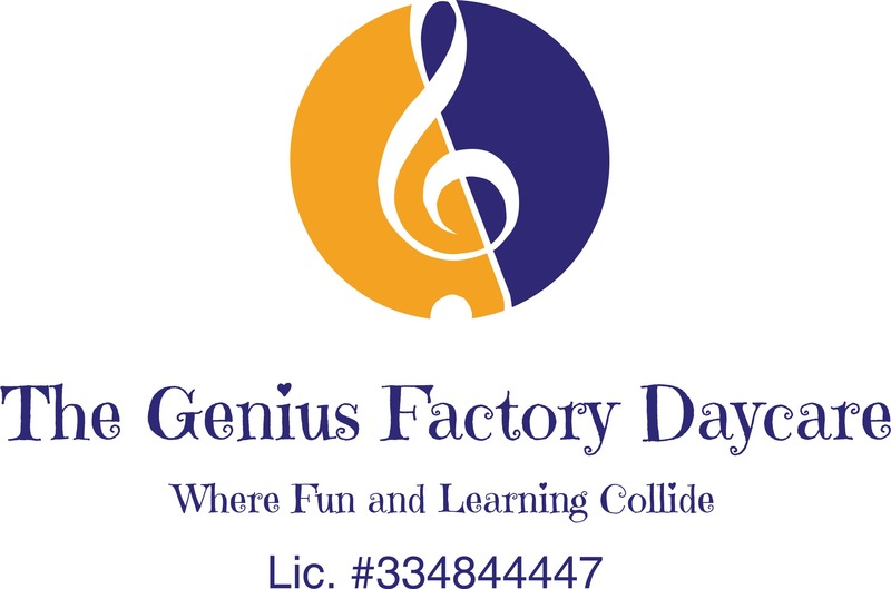 The Genius Factory Daycare Logo