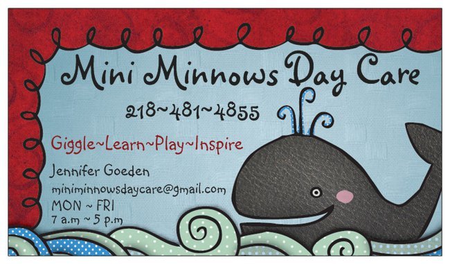 Mini Minnows Day Care Logo