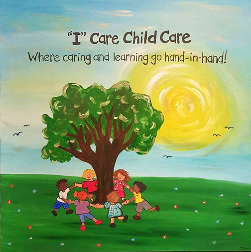 "i" Care Child Care Logo