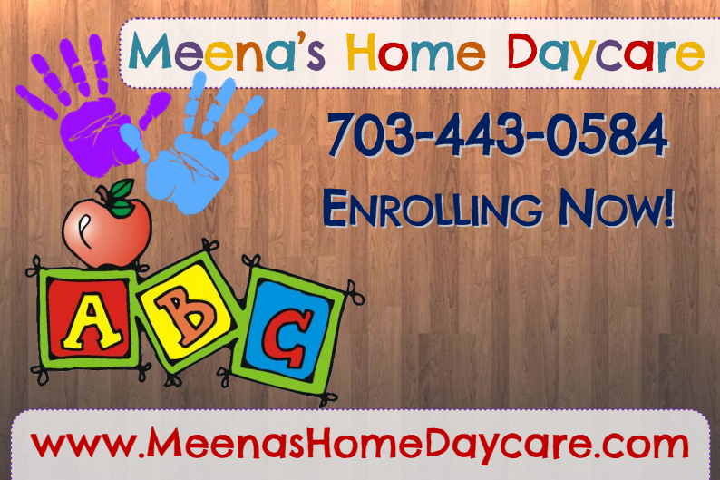 Meena's Home Daycare Logo