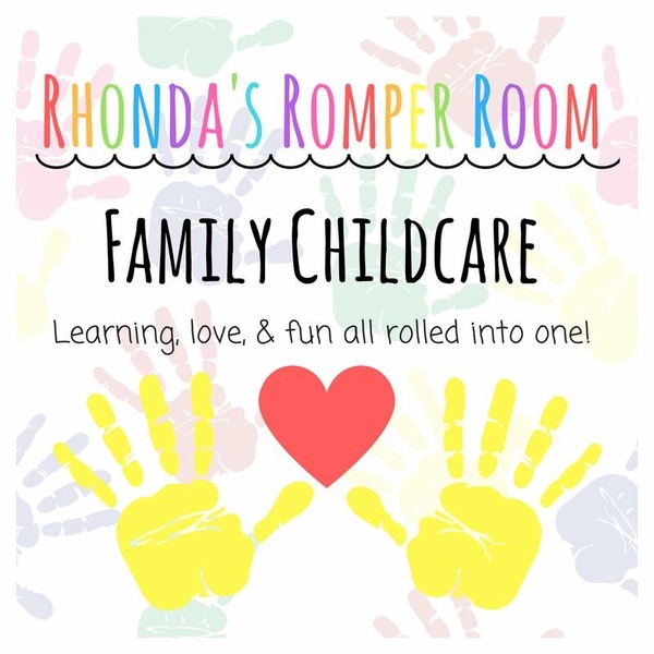 Rhonda's Romper Room Family Child Care Logo