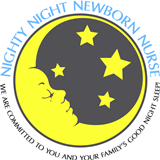 Nighty Night Newborn Nurse Logo