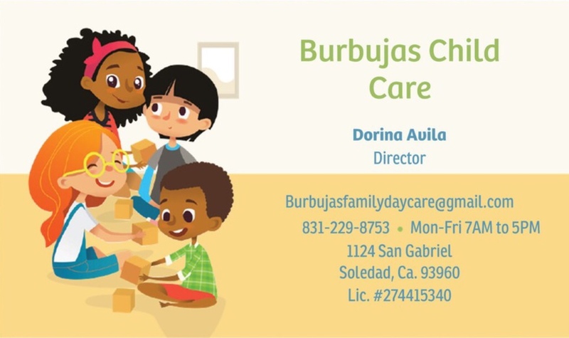 Burbujas Child Care Logo