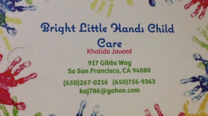 Bright Little Hands Child Care Logo