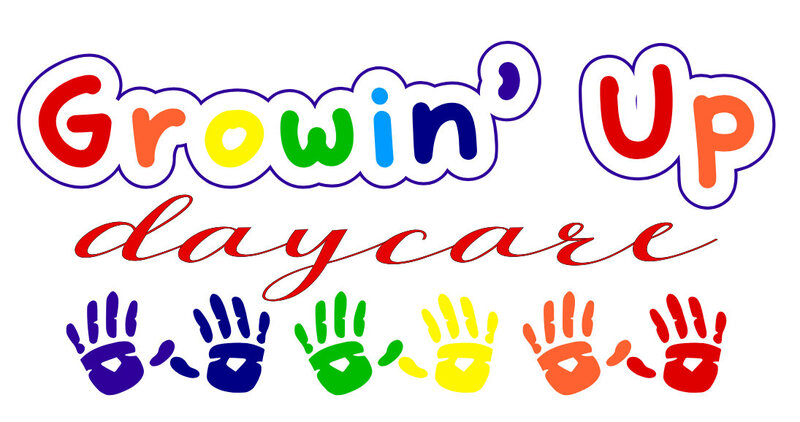 Growin'up Licenced Home Daycare Logo