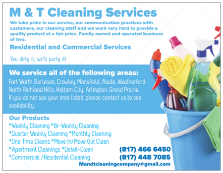 M & T Cleaning Services