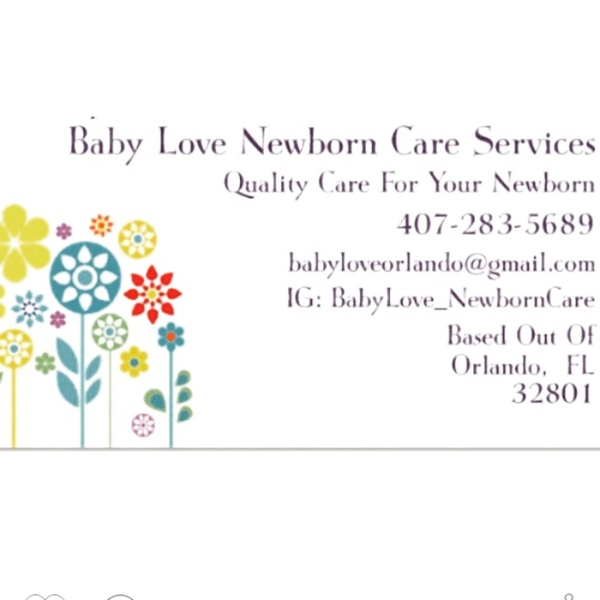 Baby Love Newborn Care Logo