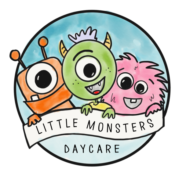 Little Monsters Daycare Logo