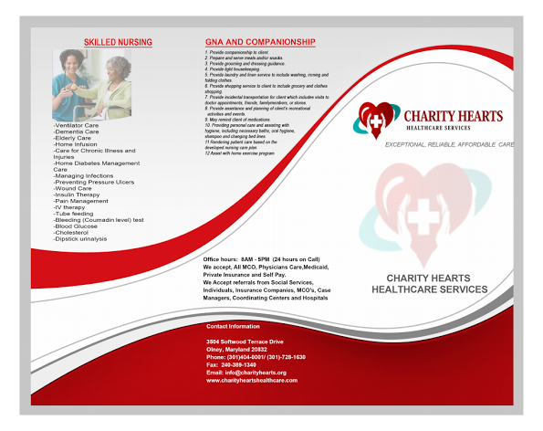 Charity Hearts Healthcare Services Logo