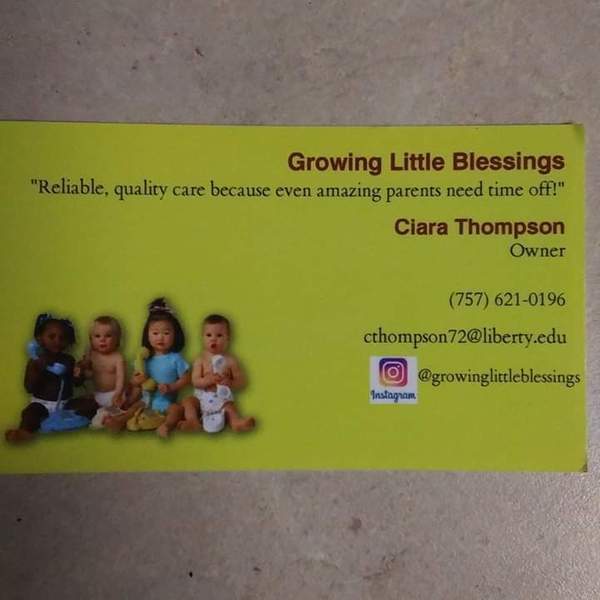 Growing Little Blessings Logo