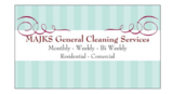 MAJKS General Cleaning Services