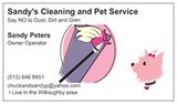 Sandy's Cleaning and Pet Care