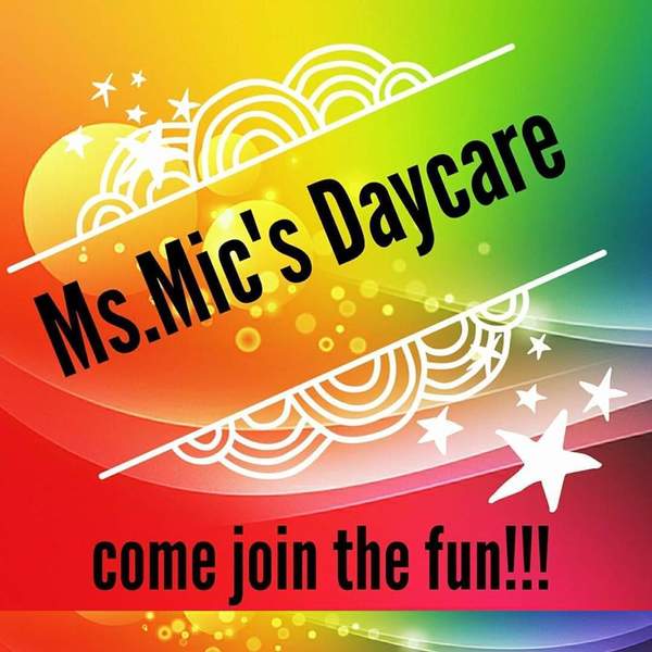 Ms. Mic's Daycare Logo