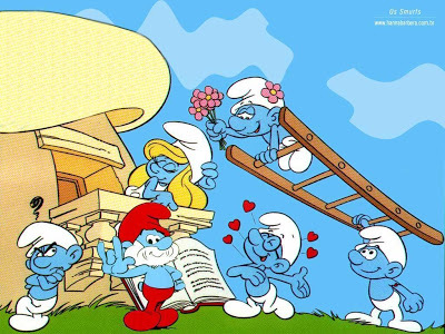 Smurfy Care Daycare Logo