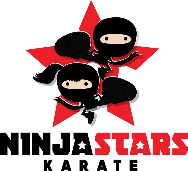 Ninja Stars Karate Logo