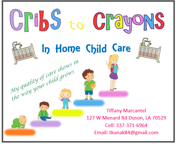 Cribs To Crayons Home Child Care Logo