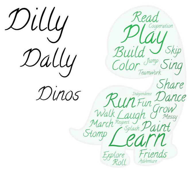 Dilly Dally Dinos Logo