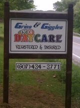 Grins N Giggles Daycare Logo