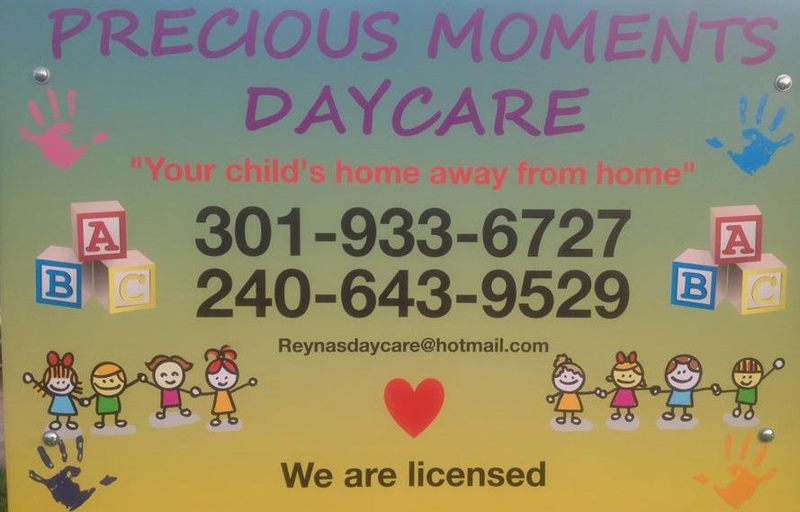 Precious Moments Home Family Daycare Logo