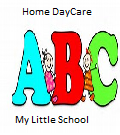 Home Daycare Little School Abc Logo