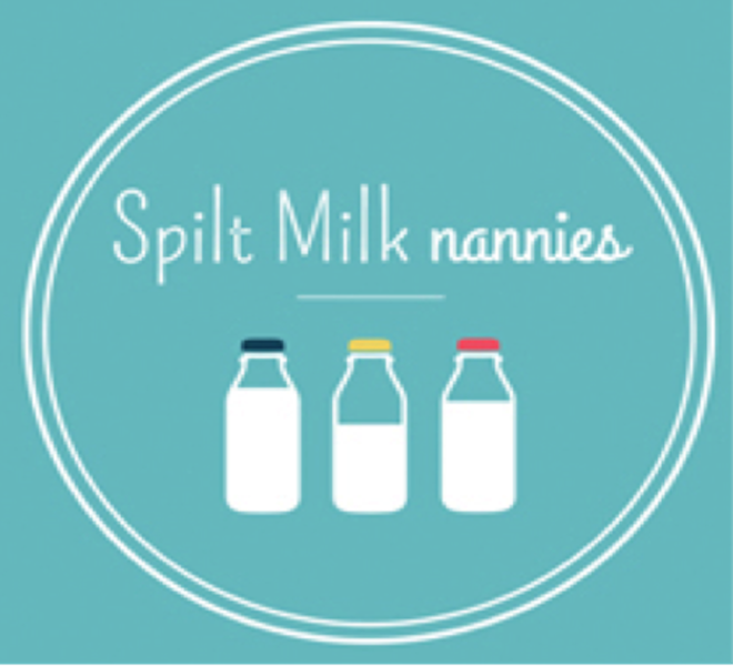 Spilt Milk Nannies South Seattle Logo