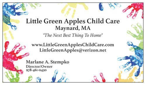 Little Green Apples Child Care Logo