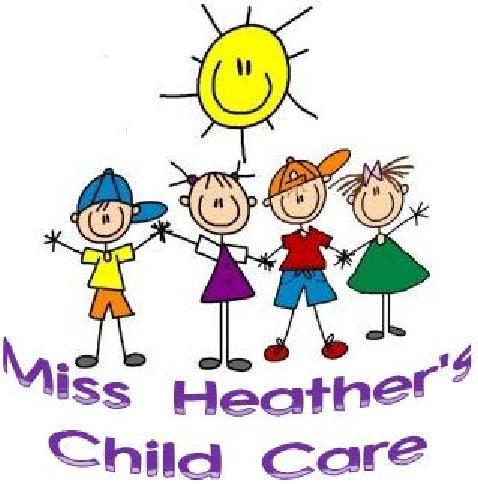 Miss Heather's Child Care - In-home Facility Logo