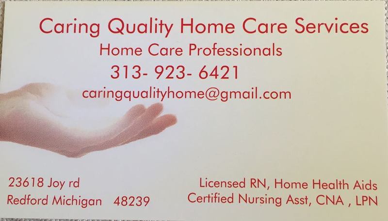 Caring Quality Home Care Services Logo