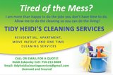 Tidy Heidi's Cleaning Services LLC