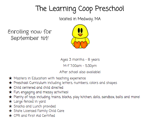 The Learning Coop Playgroup Logo