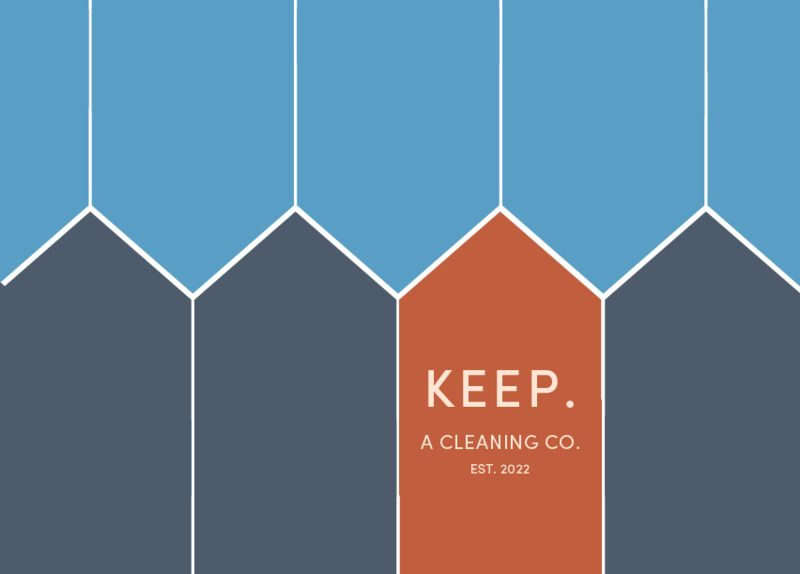 Keep. A Cleaning Company Logo