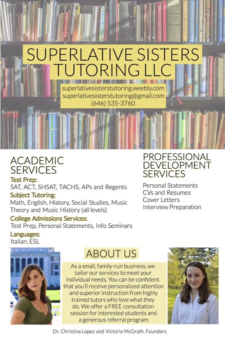 Superlative Sisters Tutoring LLC