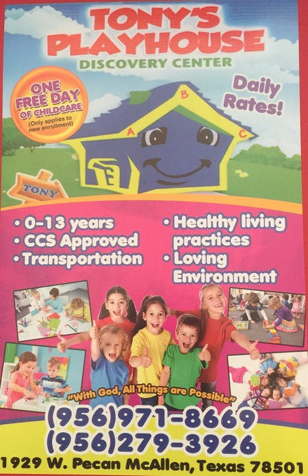 Tony's Playhouse Discovery, Inc.