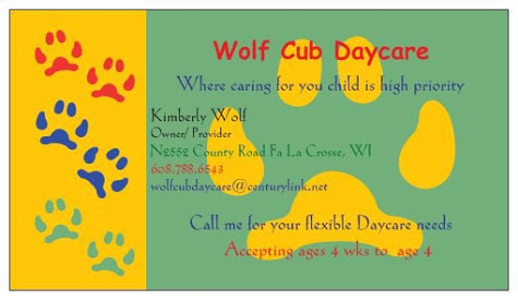 Wolf Cub Daycare Logo