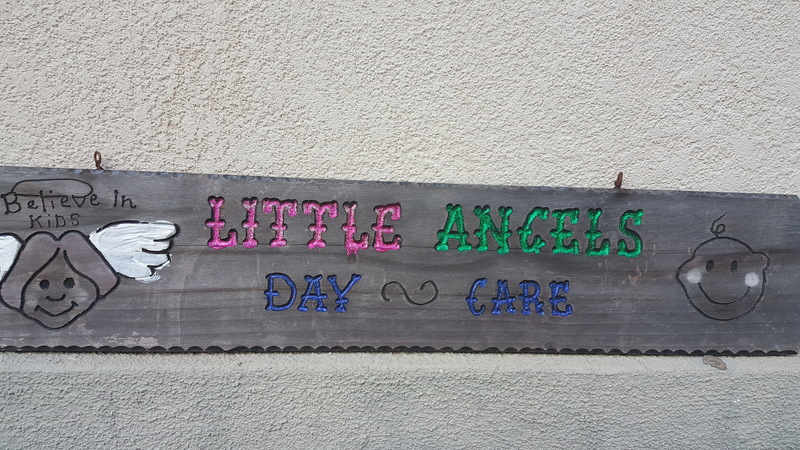 Tricia's Little Angels Home Daycare Logo