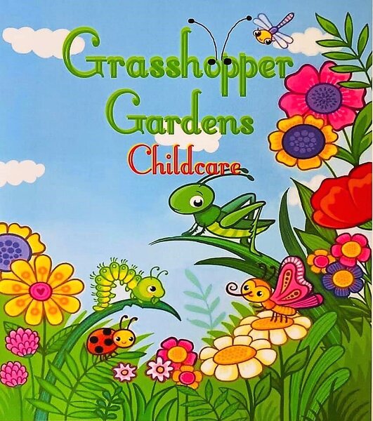 Grasshopper Gardens Daycare Logo