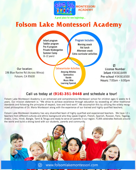Folsom Lake Montessori Academy