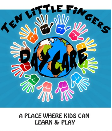 Ten Little Fingers Daycare Logo