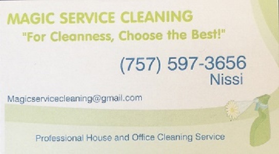 Magic Service Cleaning Logo