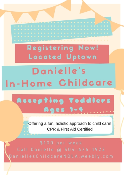 Danielle's In-home Childcare Logo