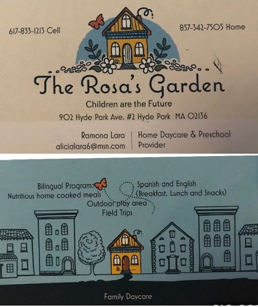 The Rosa's Garden Little School Logo